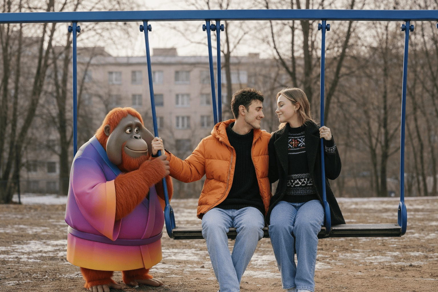 Couple pendant une crise